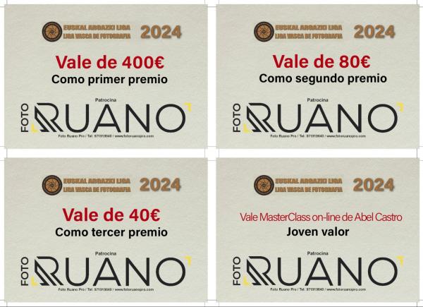 Patrocinio de la V Liga Vasca de Fotografía