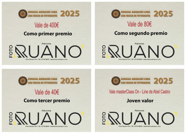 Patrocinio de la VI Liga Vasca de Fotografía