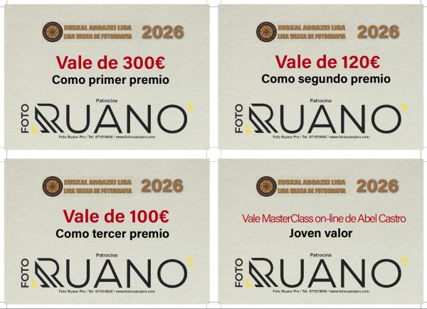 Patrocinio de la VII Liga Vasca de Fotografía